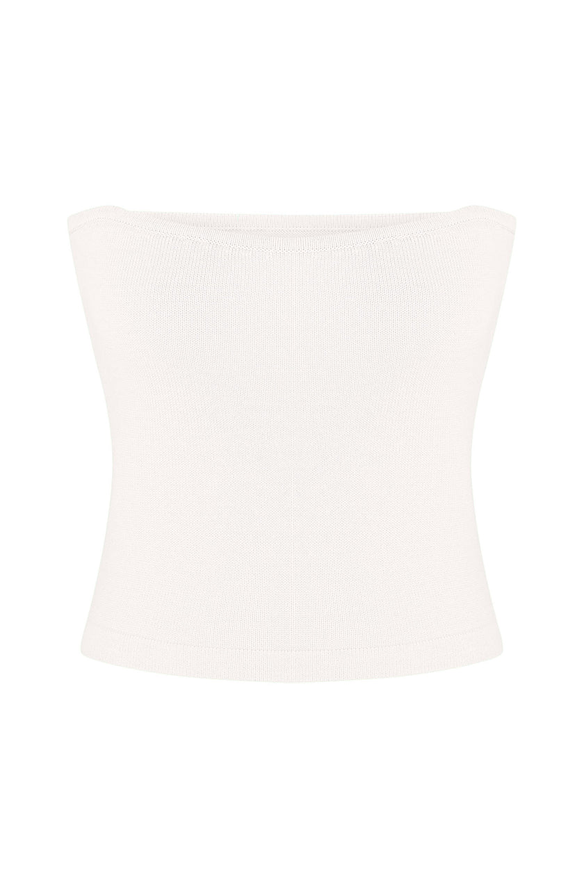 Knitted slim fit top