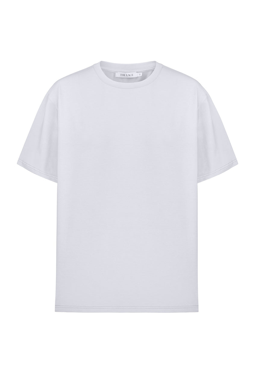 Basic oversized t-shirt in white
