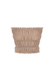 Bandeau top (eco) in beige