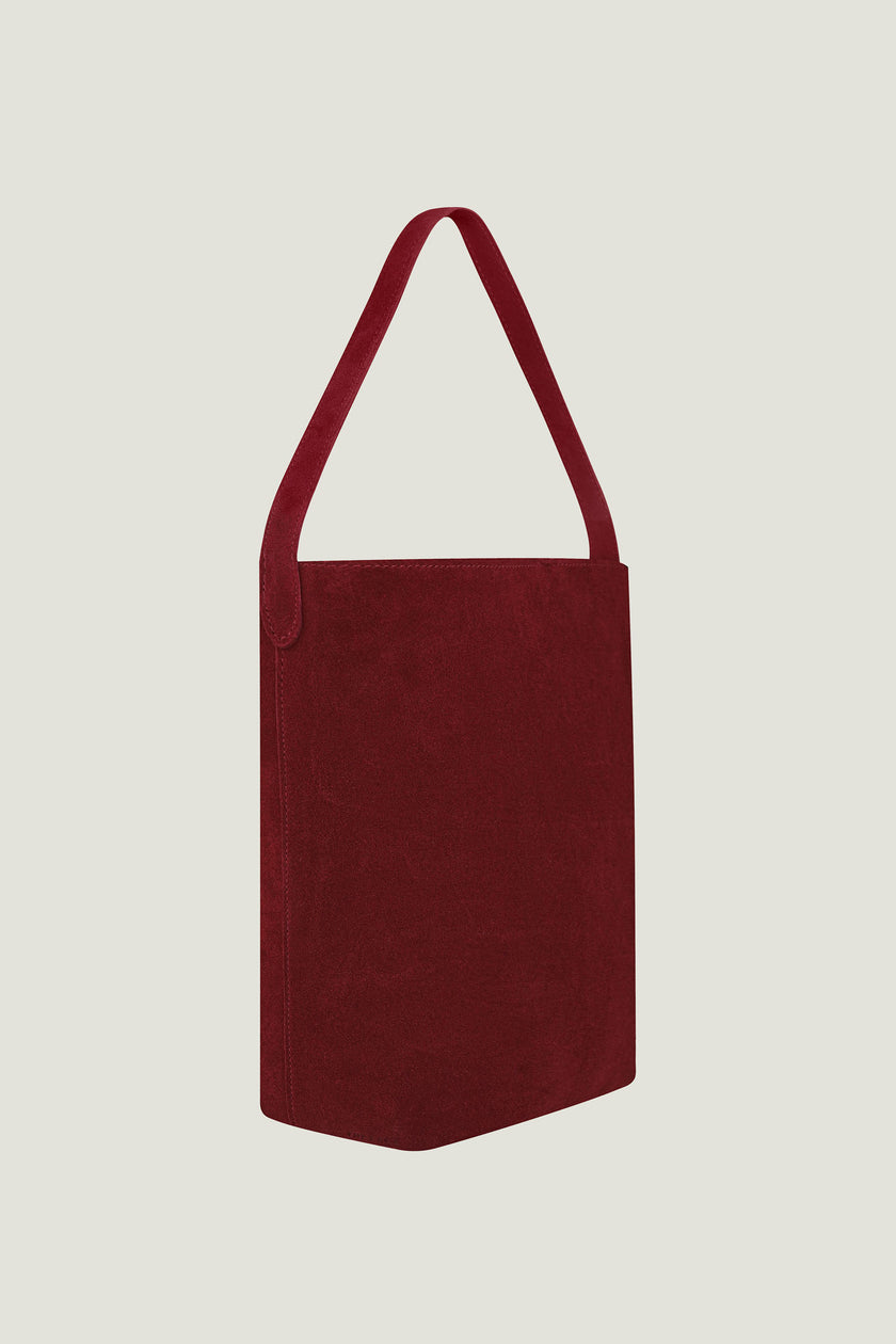 Women's suede bag