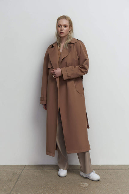 Oversized trenchcoat