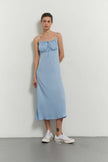 Tencel sundress with thin straps