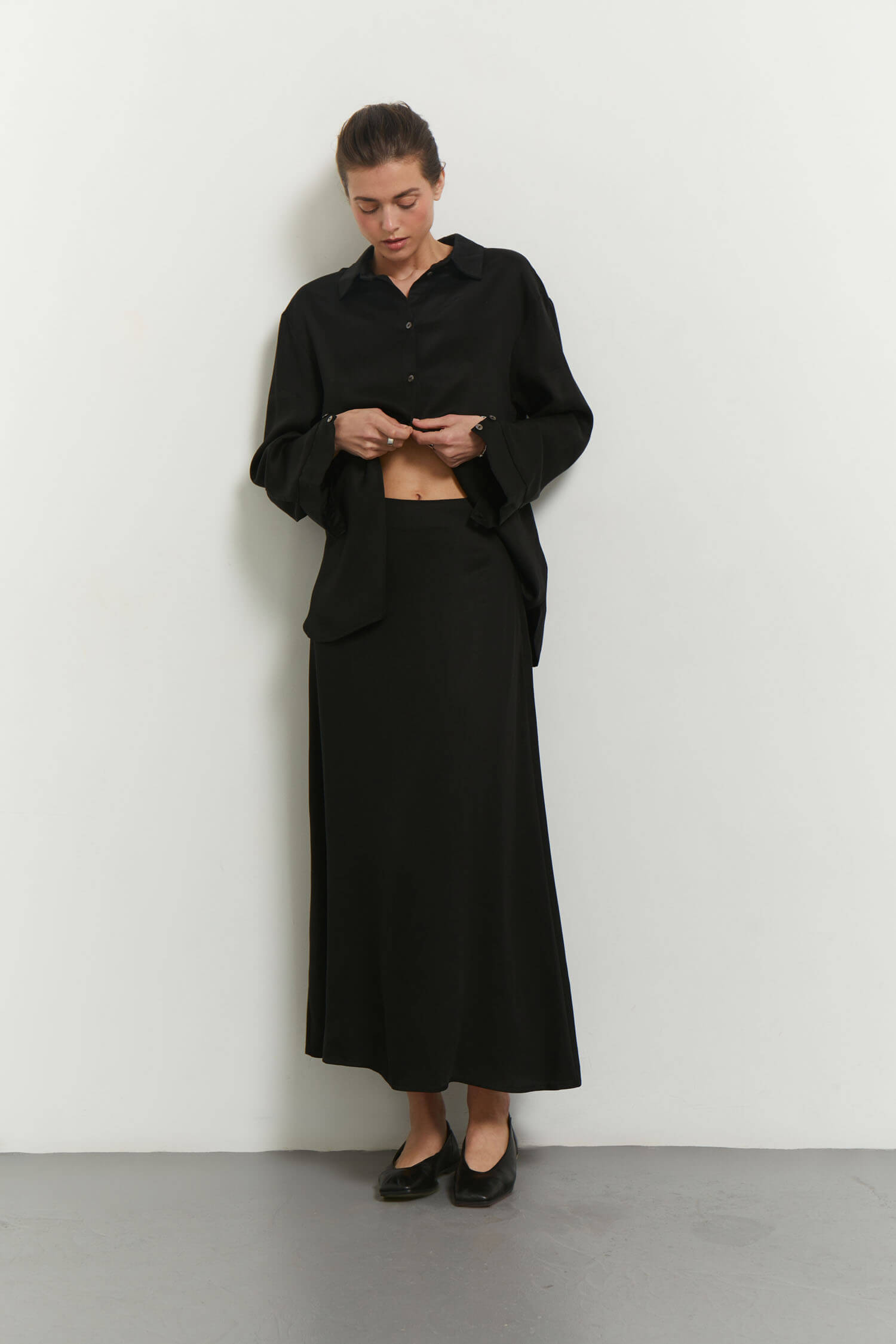 Maxi tencel skirt