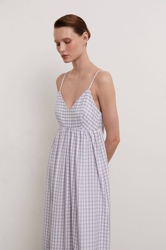 Free cut midi sundress