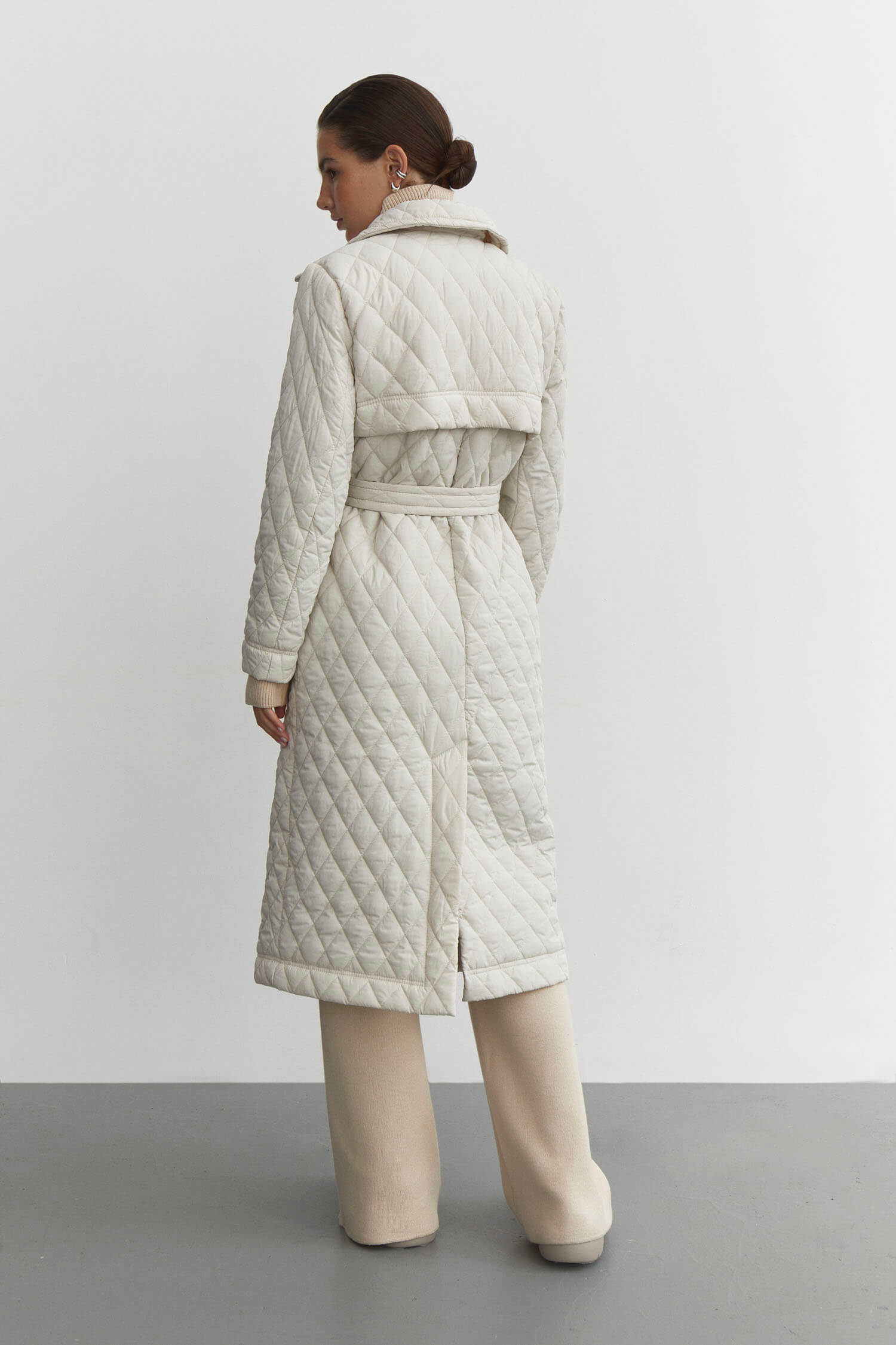 Quilted coat