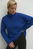 Sweater with wide cuffs