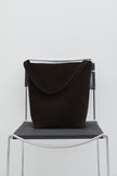 Women's suede bag