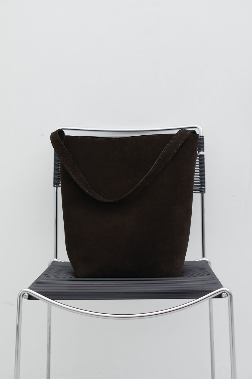 Women's suede bag