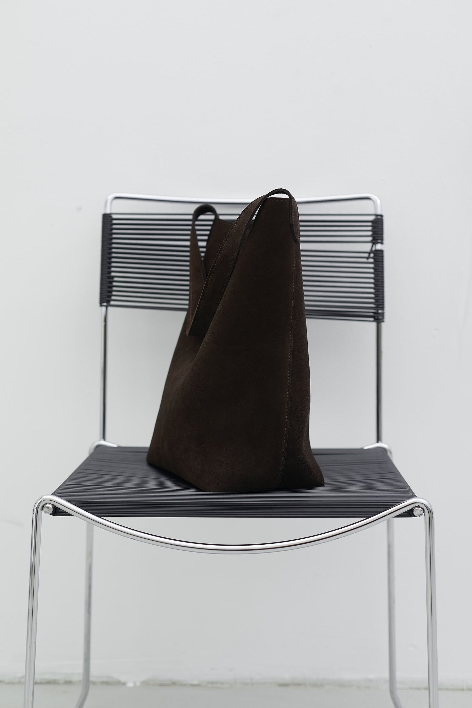Women's suede bag